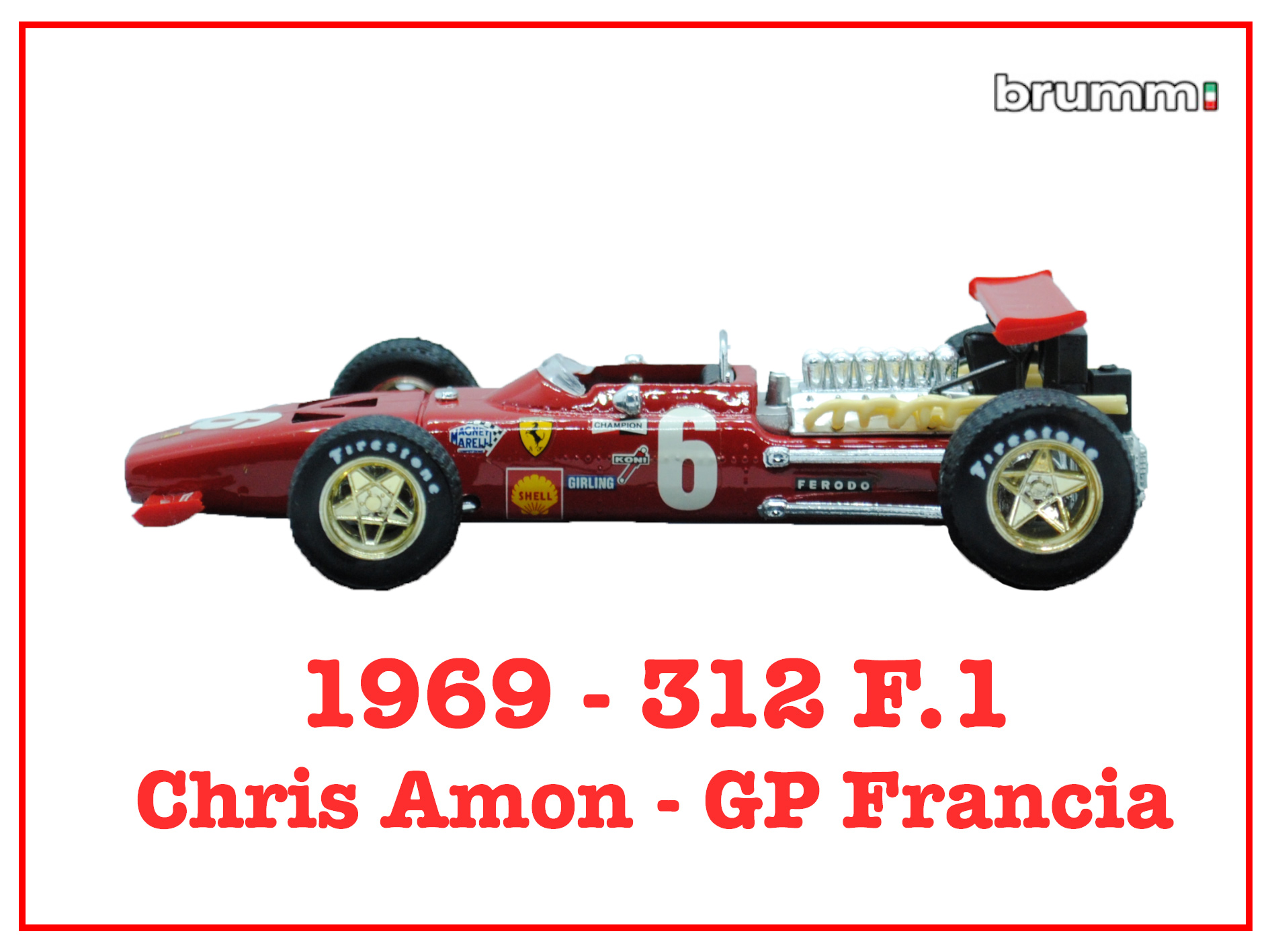Immagine 312 F1 Chris Amon GP Francia